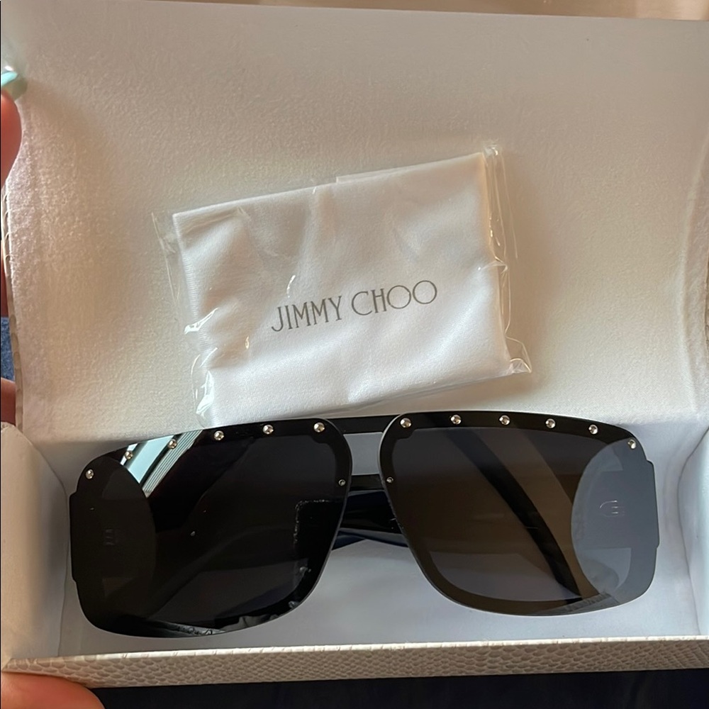 Jimmy Choo Black Sunglasses